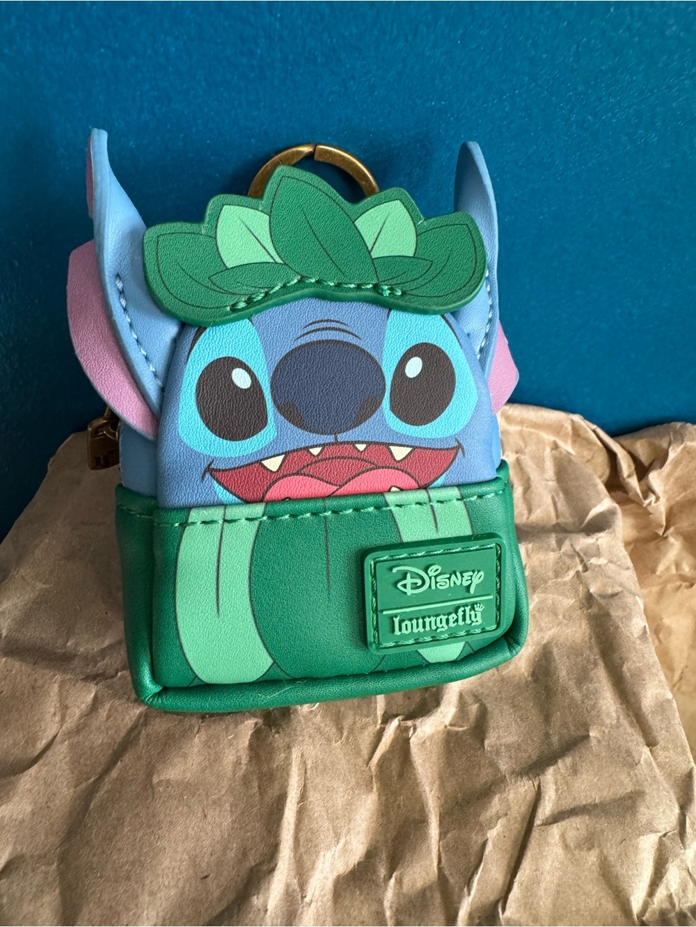 Loungefly Lilo & Stitch mini backpack bag charm - HULA STITCH NIB